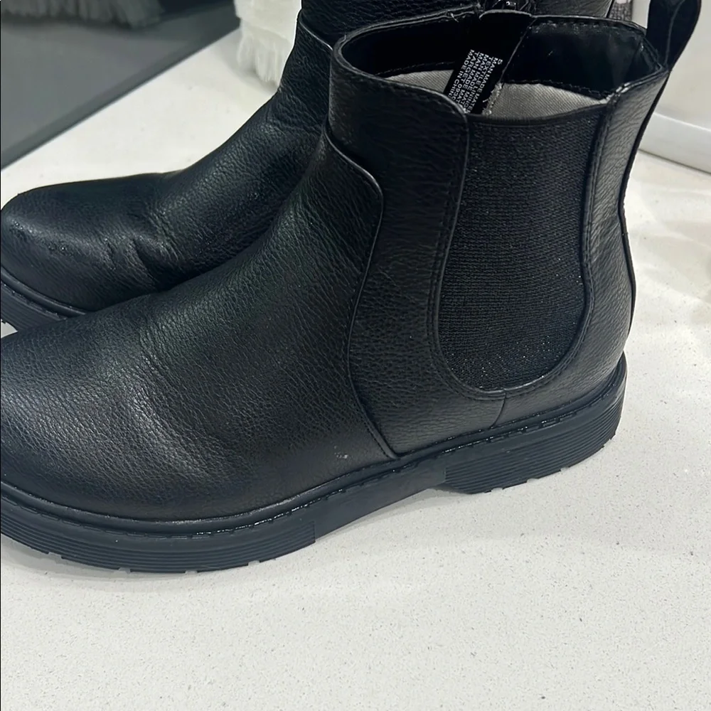 Cat & Jack Black Kids Boots